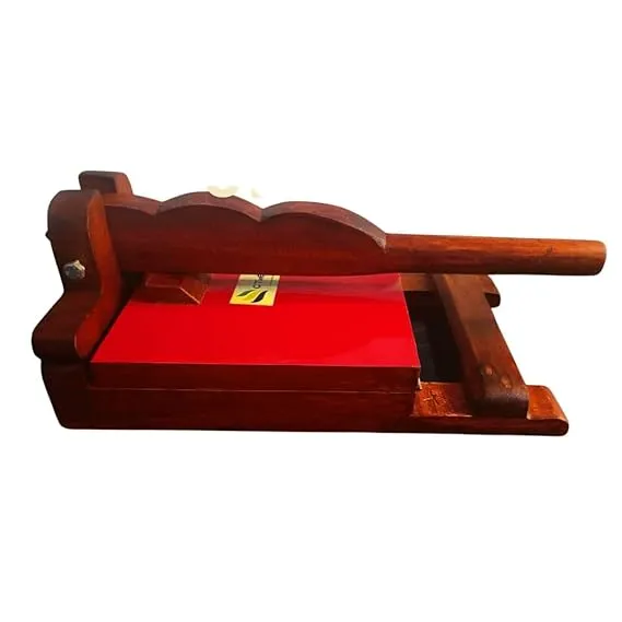 CTMELA Wooden Roti Press Traditional Chapati Maker Handmade Roti Maker & More